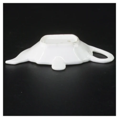 Tebrevs fad i porcelæn (str. 12 x 9 cm)