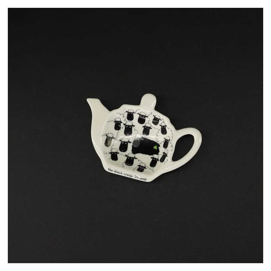 Tebrevs fad i porcelæn (str. 12 x 9 cm)