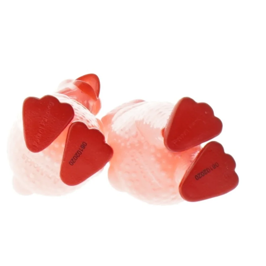 Gummi kylling legetøj (str. 17 cm)