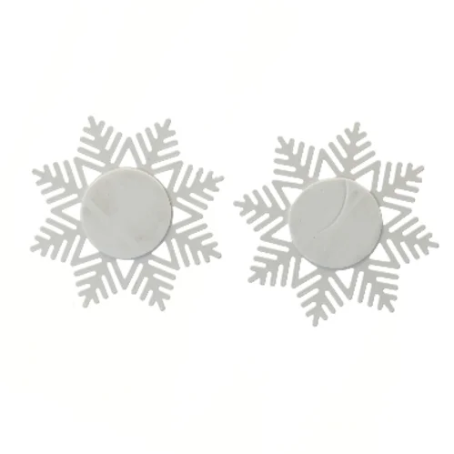 Snefuglefyrfadslysestager (str. 17,5 cm)