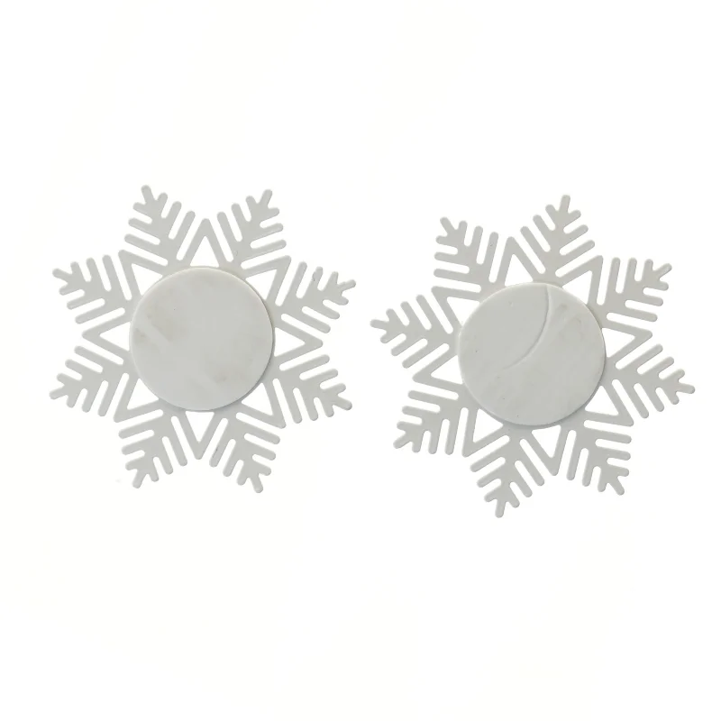 Snefuglefyrfadslysestager (str. 17,5 cm)