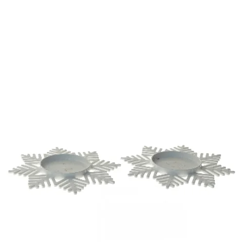 Snefuglefyrfadslysestager (str. 17,5 cm)