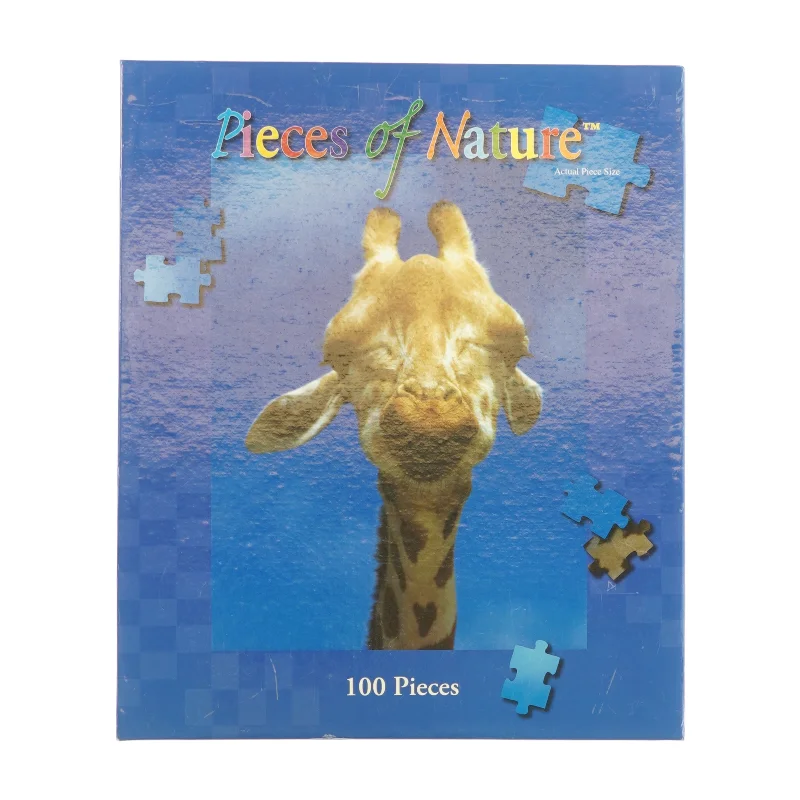 Giraf puslespil med 100 brikker