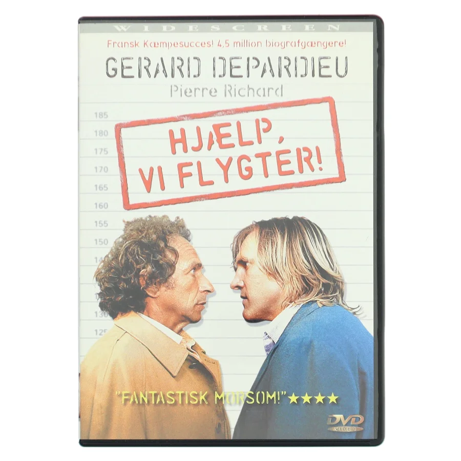 Hjælp - vi flygter (1986) [DVD] med Gerard Depardieu (DVD)