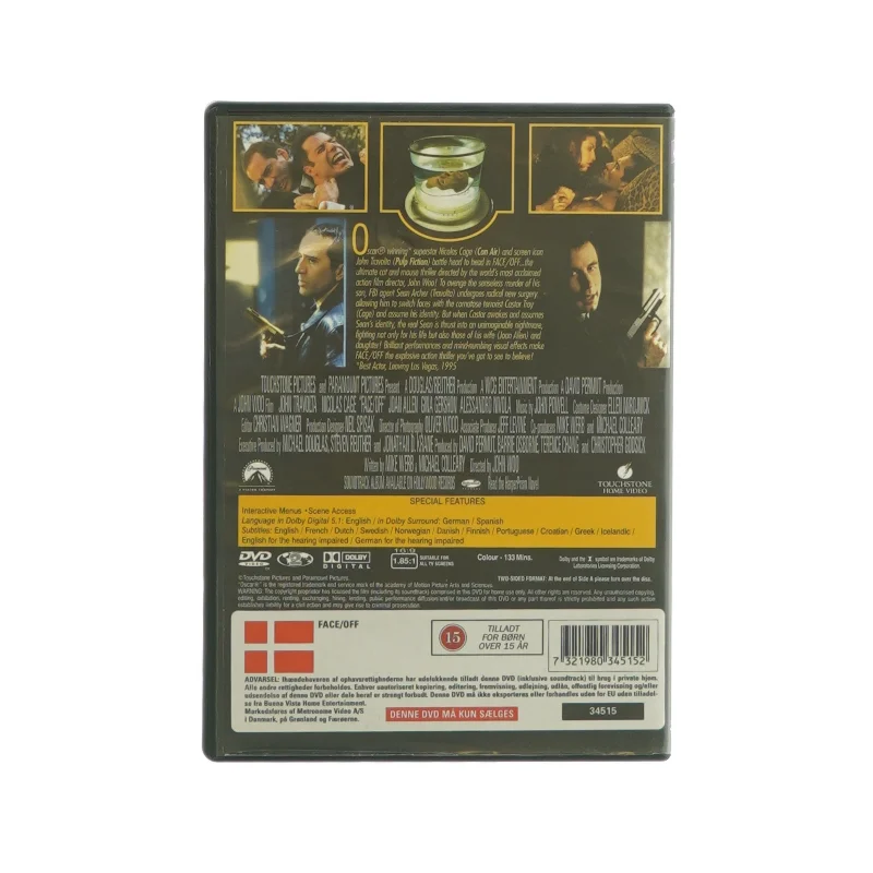 Face/off (dvd)