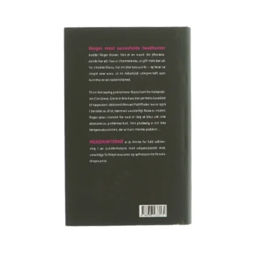 Headhunterne af Jo Nesbø (Bog)
