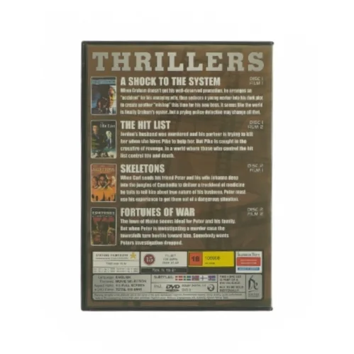 Thrillers film box (dvd) 