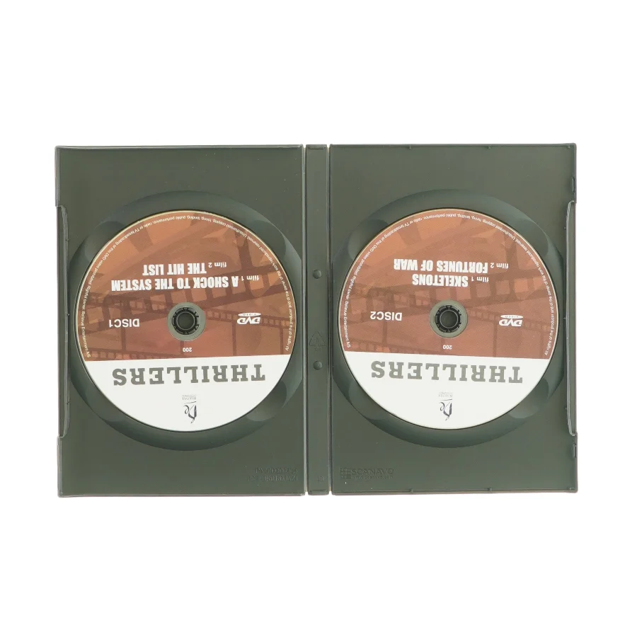 Thrillers film box (dvd) 