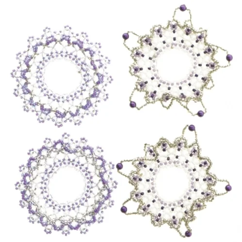 Perle lyskranse(str. Ø 7 cm)