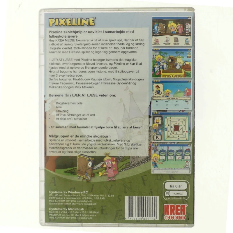 Pixeline Skolehjælp - Lær at Læse