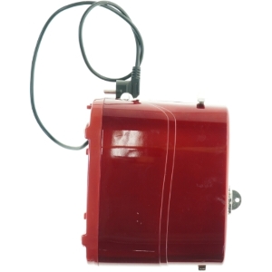 Rød pløse og brødrister fra Melissa (str. 24 x 20 x 13 cm)