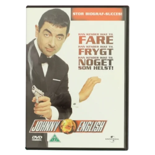 Johnny English med Rowan Atkinson (DVD)