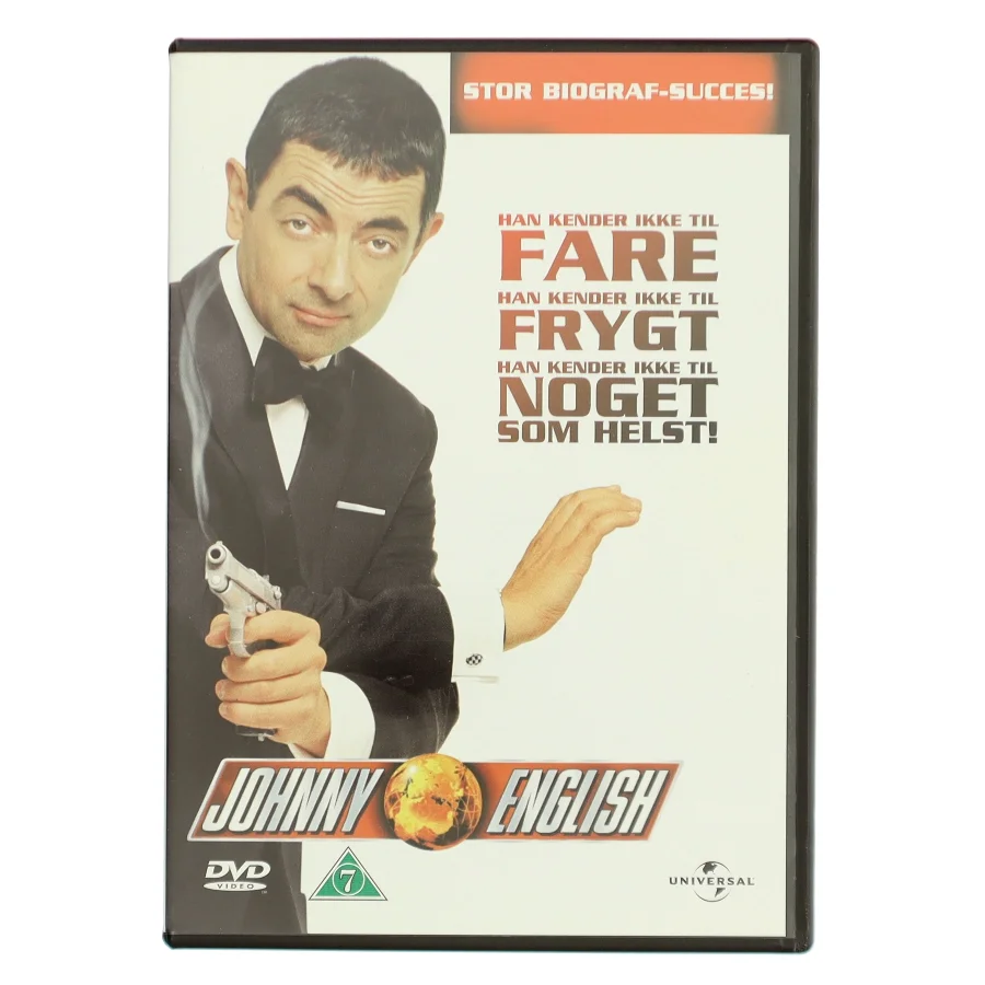 Johnny English med Rowan Atkinson (DVD)