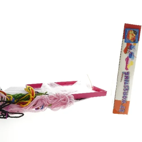 Broderisæt til børn med ramme (str. 20x20 cm)