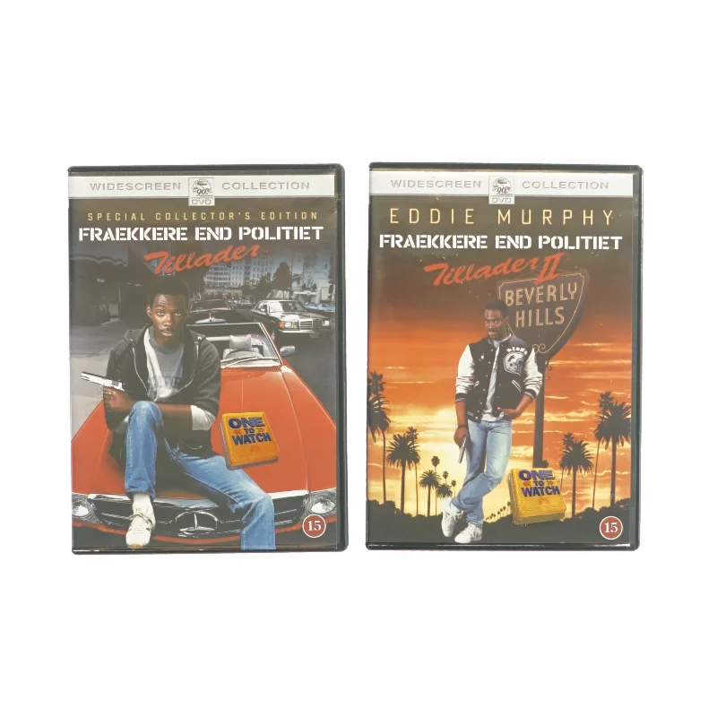 Frækkere end politiet tillader, 1og 2 (dvd)