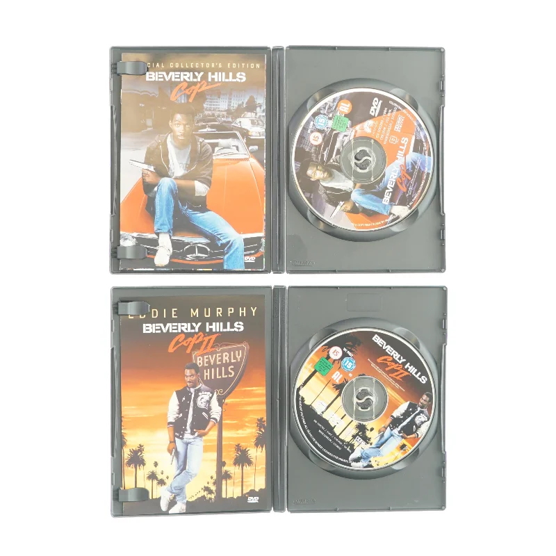 Frækkere end politiet tillader, 1og 2 (dvd)