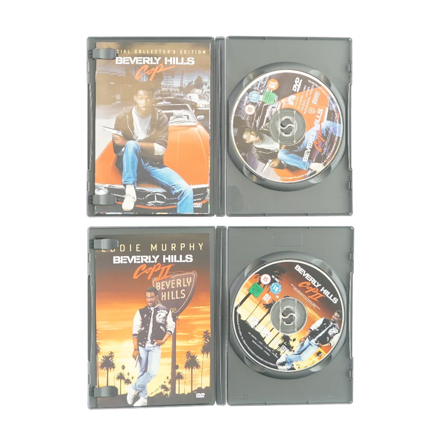 Frækkere end politiet tillader, 1og 2 (dvd)