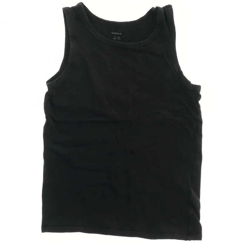 Ærmeløs tanktop i sort fra Name It (str. 134)