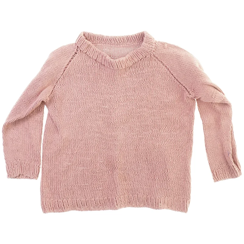 Hjemmestrikket trøje (str. 35 x 40 cm)