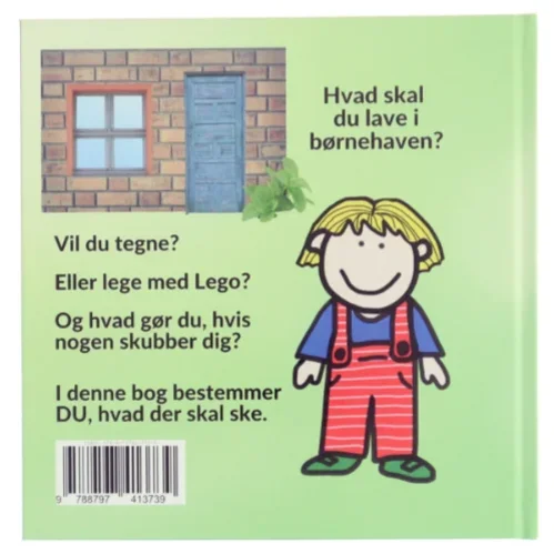 Hvad vil du, når Du skal i børnehave - af Sarah Kirstein (bog)