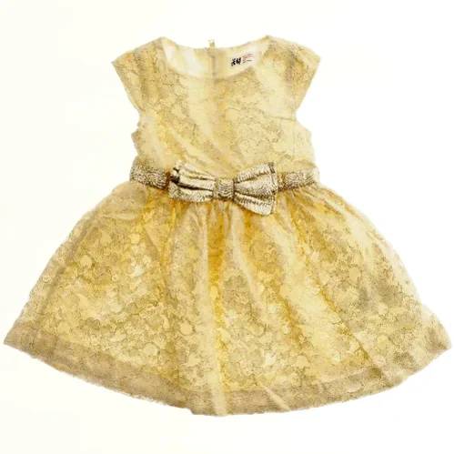 Blondekjole til børn fra H&M (str. 92)