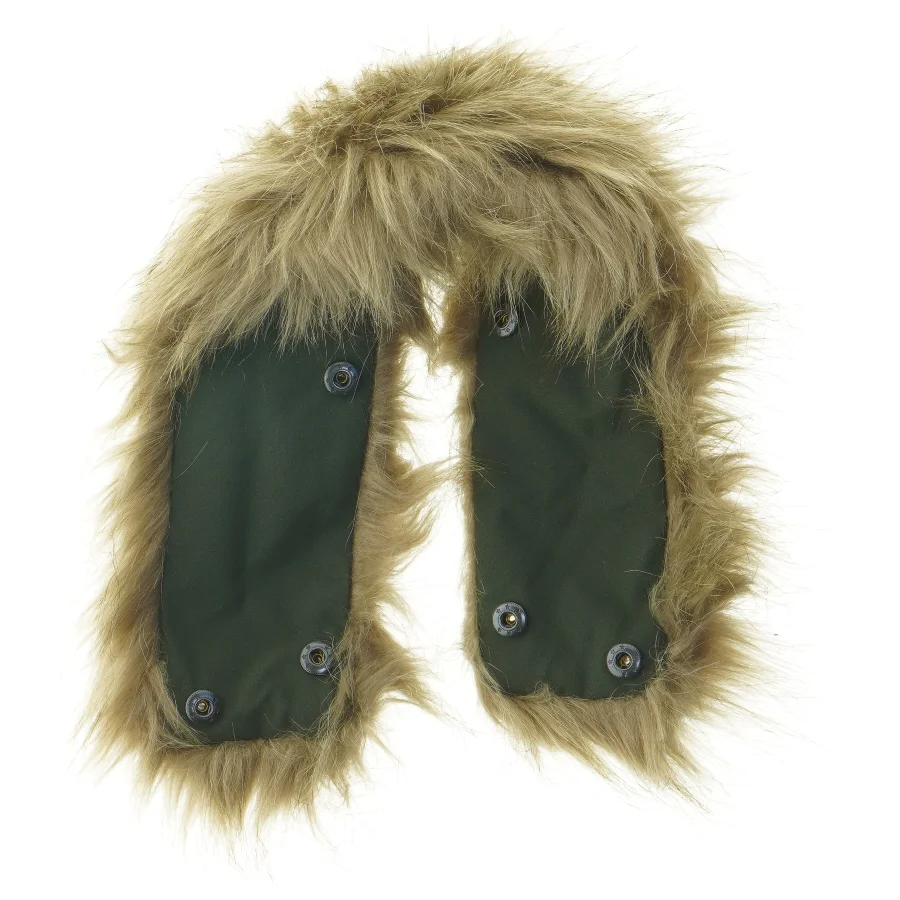 Børne vinterjakke med hætte fra Mikk-line (str. 92)