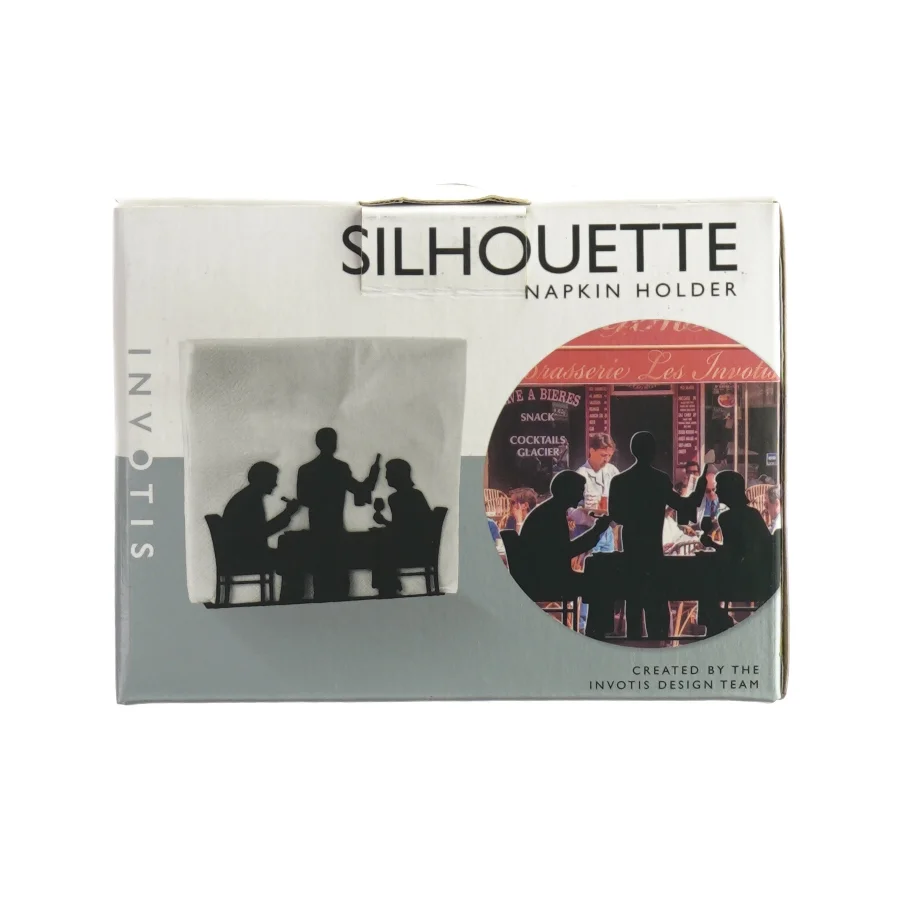 Silhouette napkin holder (str. L:15cm)