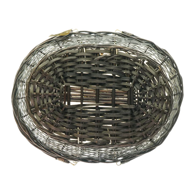 Flettet kurv (str. 40x31x13 cm)