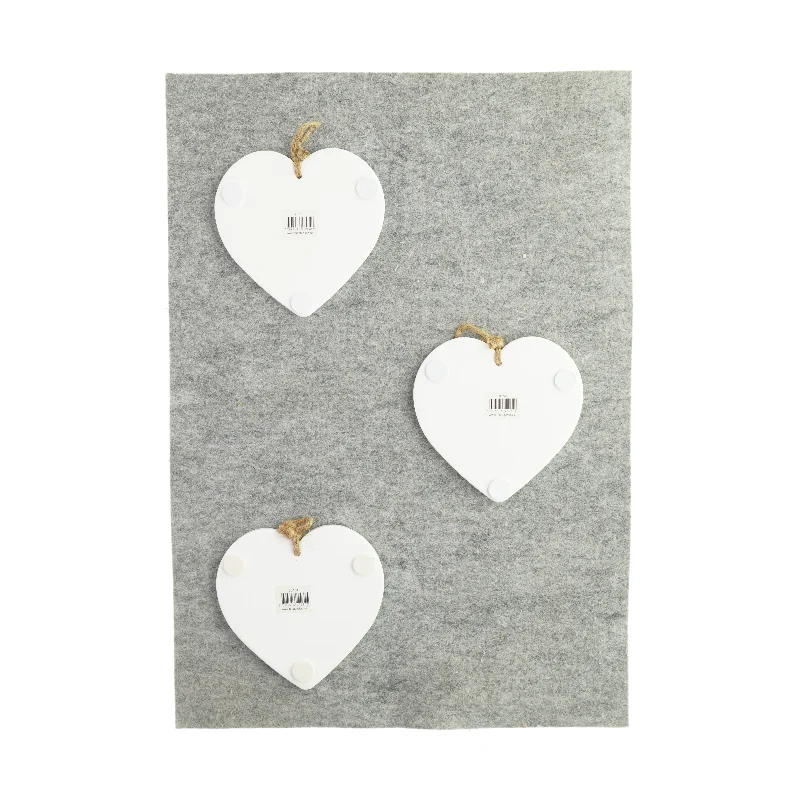 Citat hjerter (3 stk) (str. 16 x 15 cm)