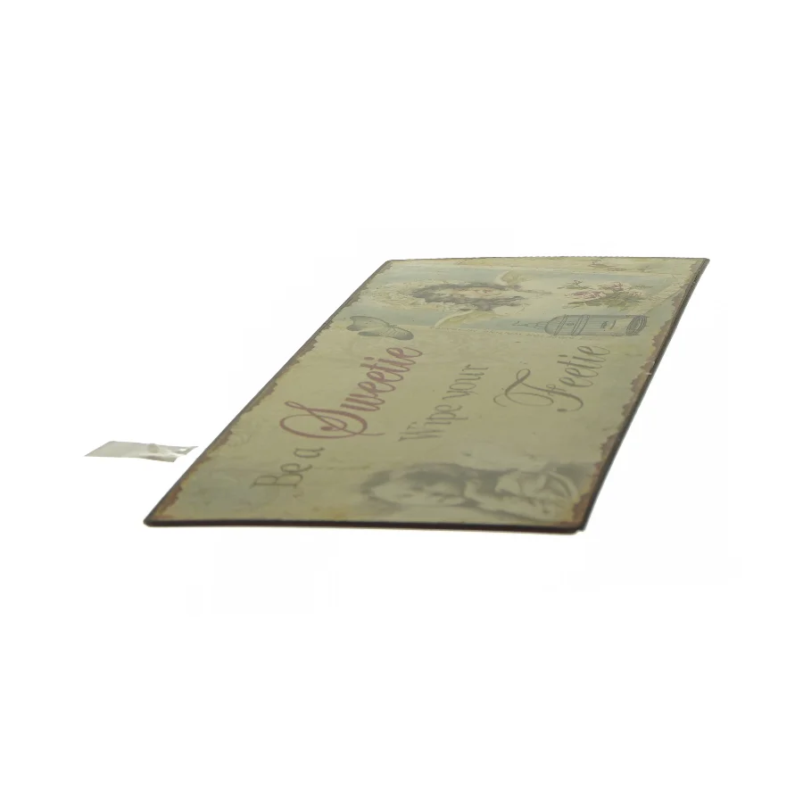 Metal skilt (str. LB:40X15cm)