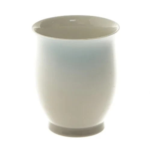 Porcelænskop med landskabsmotiv fra Bing & Grøndahl (str. Ø 8,5x11 cm)