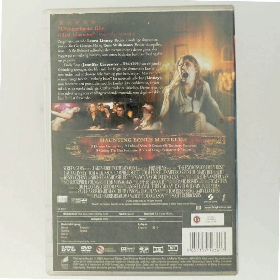 DVD - The Exorcism of Emily Rose