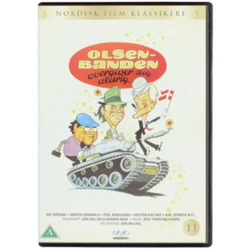 Olsen Banden 11 - Overgiver Sig Aldrig (Bog)