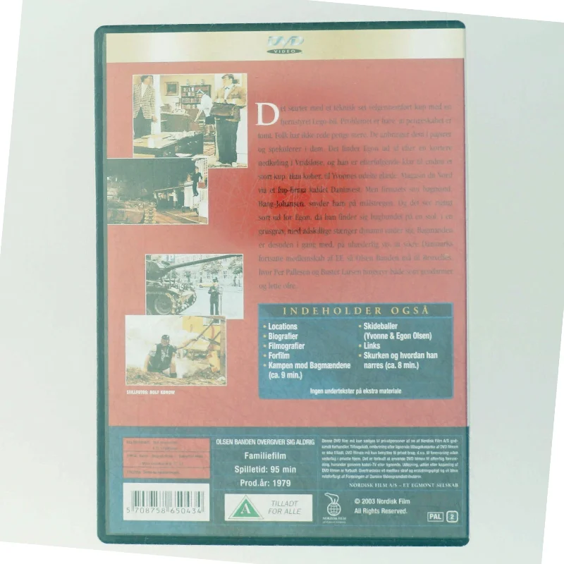 Olsen Banden 11 - Overgiver Sig Aldrig (Bog)