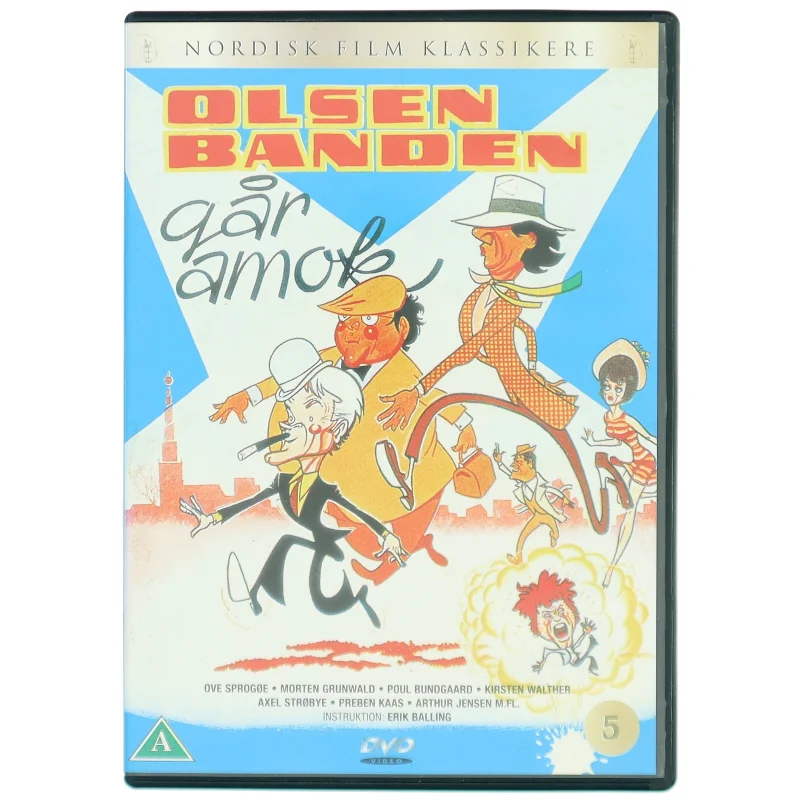 Olsen Banden 5 - Går Amok (Bog)