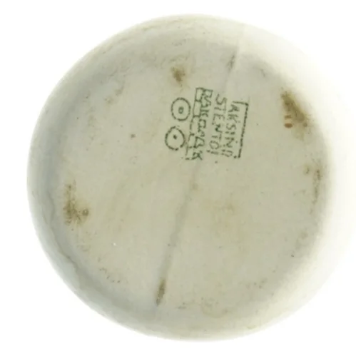 Lertøjs sparebøsse fra Taksind (str. 8 x 7 cm)