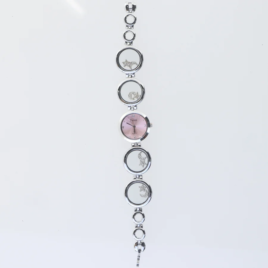 Armbåndsur med dekorative elementer fra Evros (str. 20 cm x 3 cm)