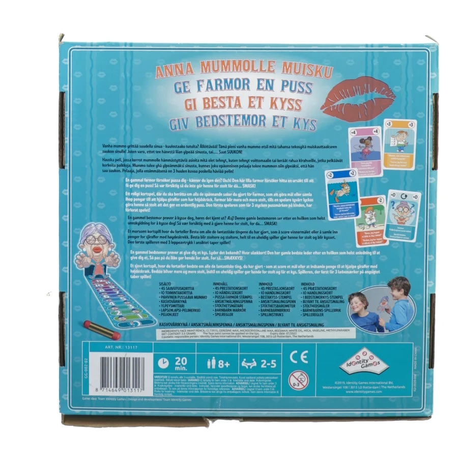 Give granny a kiss fra Amo Toys (str. 27 x 7 cm)