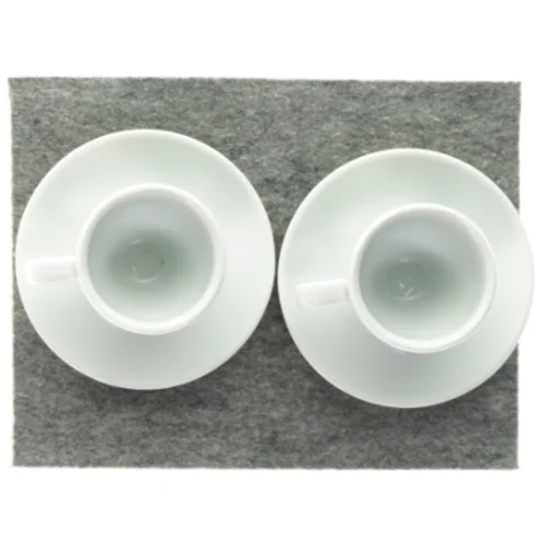 Espressokopper med underkopper (str. 13 og 7x7cm)