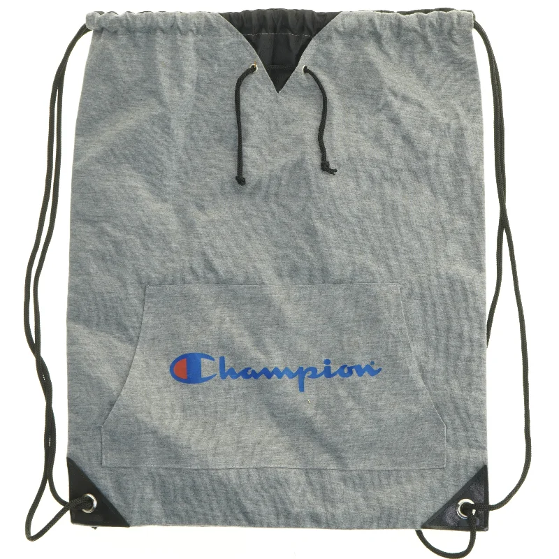 Grå sportspose med snørelukning fra Champion (str. 46 x 37 cm)