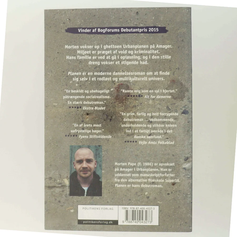 Planen : roman af Morten Pape (f. 1986) (Bog)
