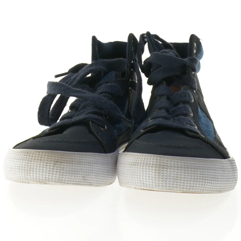Sneakers i navy og denim (str. 37)