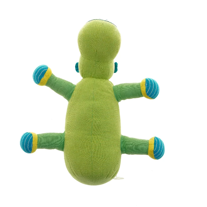 Stor grøn bamse (str. 44 x 38 cm)