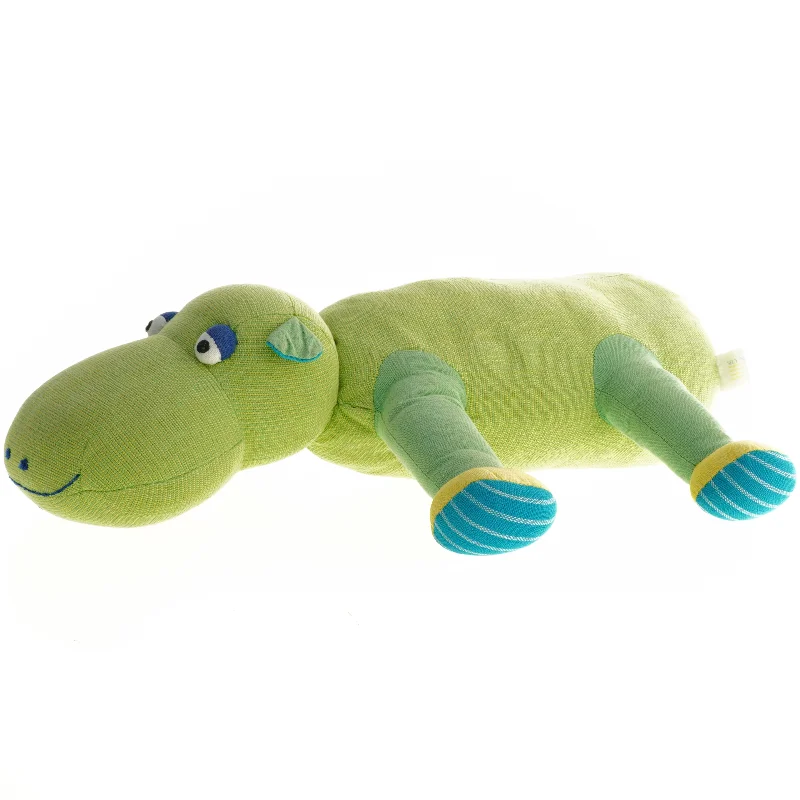 Stor grøn bamse (str. 44 x 38 cm)