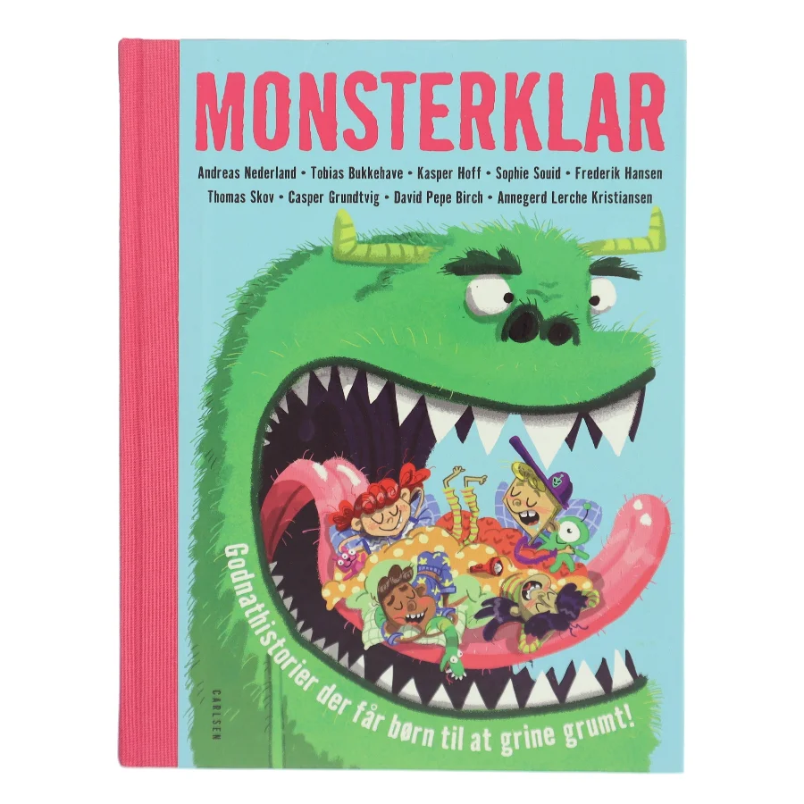Monsterklar : godnathistorier der får børn til at grine grumt! (Bog)