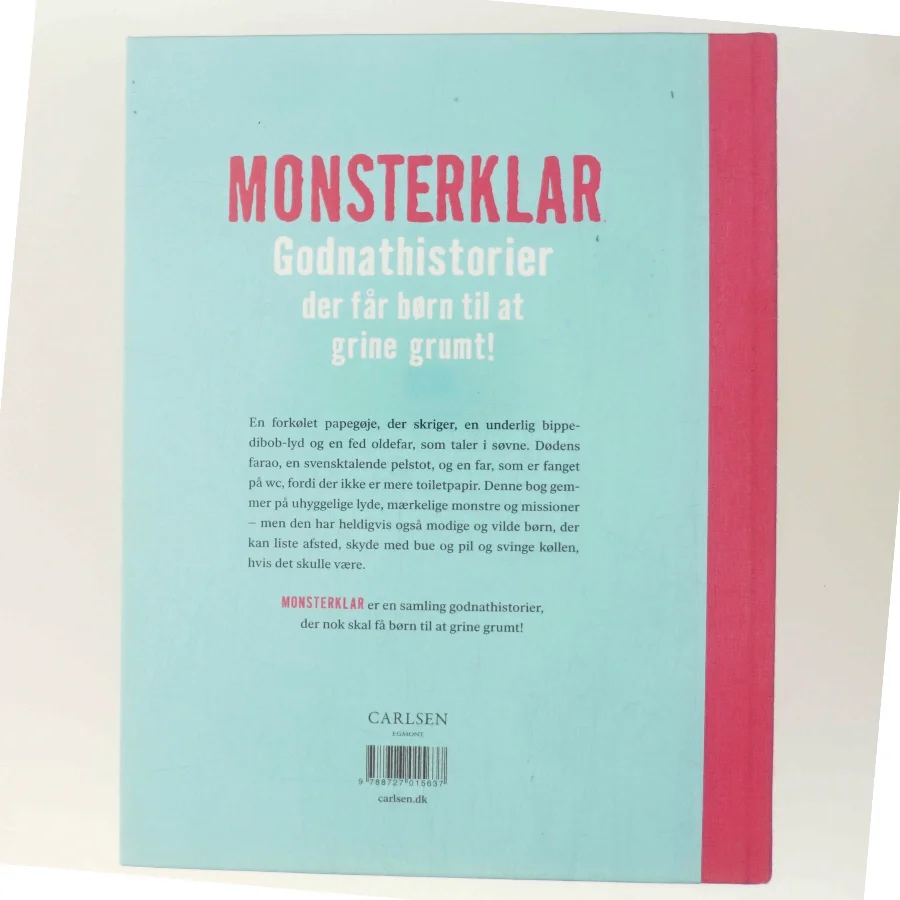 Monsterklar : godnathistorier der får børn til at grine grumt! (Bog)