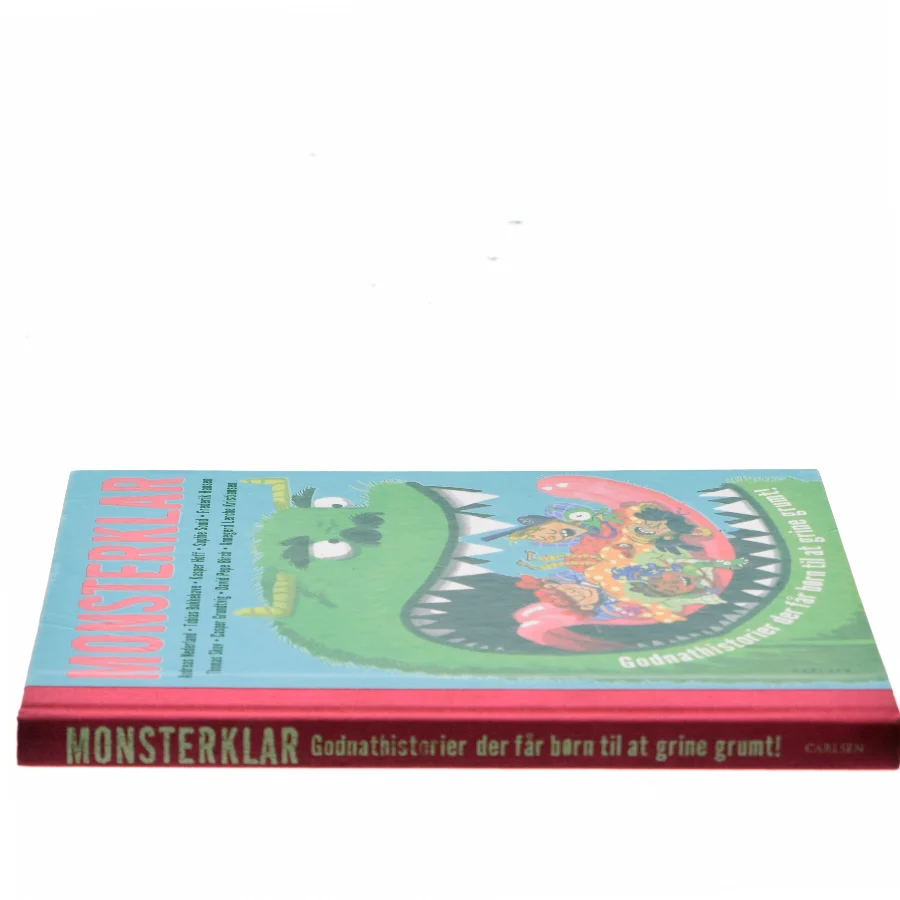 Monsterklar : godnathistorier der får børn til at grine grumt! (Bog)