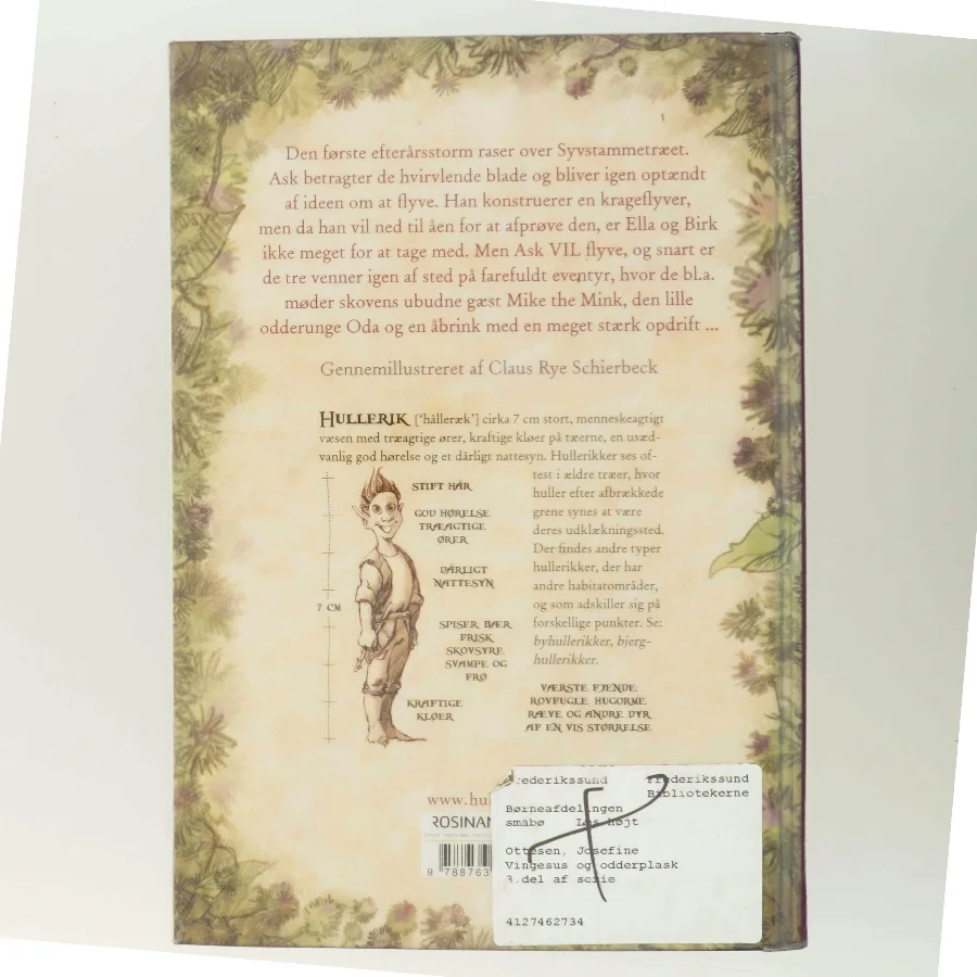 Vingesus og odderplask af Josefine Ottesen (Bog)