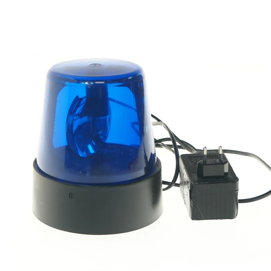 Blå roterende advarselslys fra Top Toy (str. 18 cm)