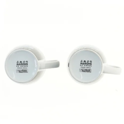 Mellocup kaffekrus, 2 stk fra Maisons (str. 2 stk Ø 9 cm længde 9 cm)